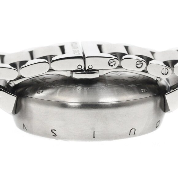 LOUIS VUITTON Tambour in black Q118F Quartz Men's Watch_885969 - Picture 7 of 7